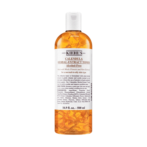 Nước Cân Bằng Kiehl's Hoa Cúc Làm Dịu Da 500ml Calendula Herbal Extract Alcohol-Free Toner